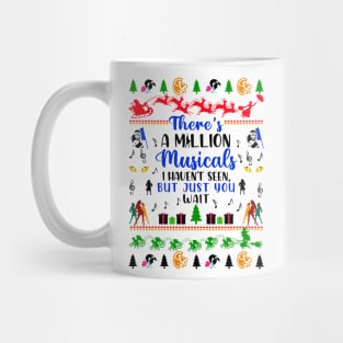 Million Musicals Ugly Christmas Mug